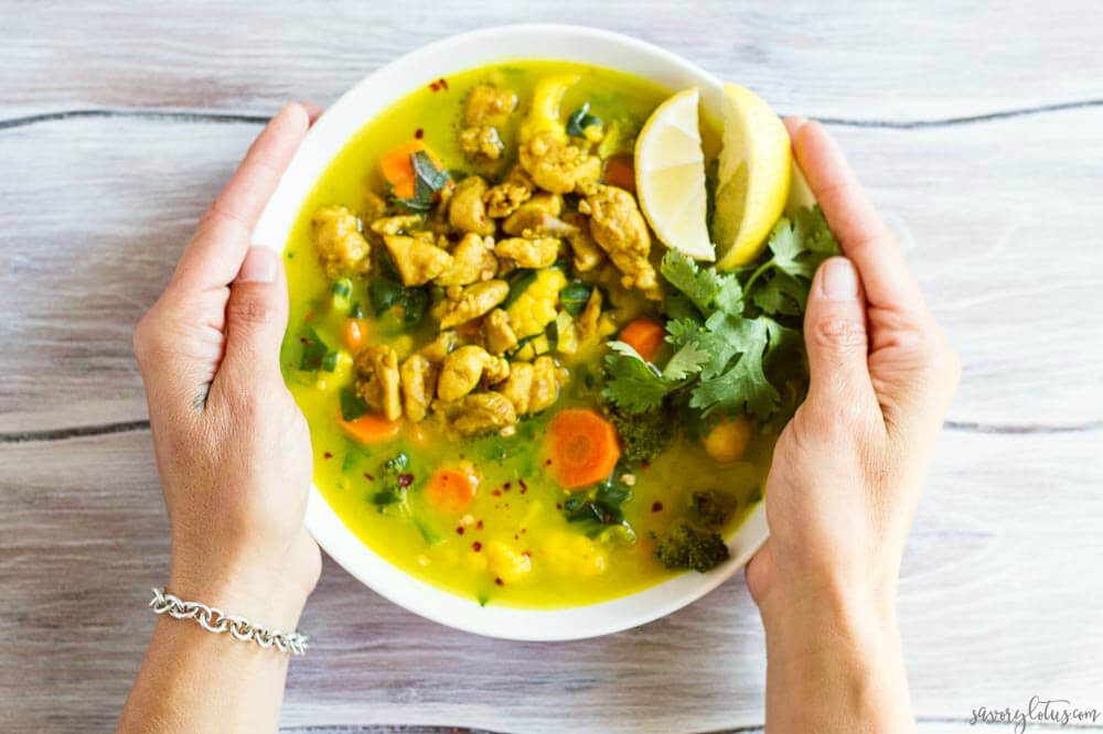 Nourishing 30-Minute Turmeric Chicken Soup for Better Health